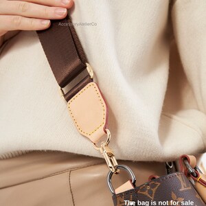 Bandoulière de sac à bandoulière marron, cuir vachette, bandoulière de sac à main, bandoulière de sac à main, cadeau pour femme, bandoulière de sac, bandoulière de guitare, bandoulière réglable