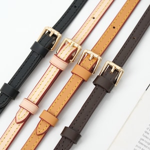 Vachetta Leather Bag Strap, Crossbody and Shoulder Leather Bag Strap, Crossbody Purse Strap, Pochette Accessoires, Leather Bag Handle