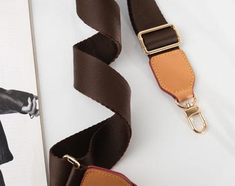 Multi Pochette Accessoires, Vachetta Leather, Brown Bag Strap