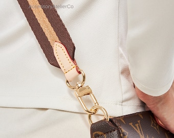 Multi Pochette Accessoires, Multi Pochette Strap, Wide Bag Strap, Adjustable Shoulder Strap, Crossbody Bag Strap for Women, Handbag Strap