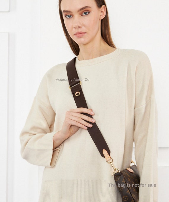 Multi Pochette Accessoires Brown Multi Pochette Strap Bag Strap Adjustable Shoulder Strap Adjustable Nylon Webbing Strap for Crossbody Etsy UK