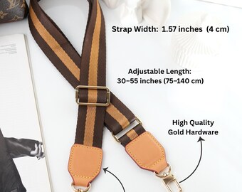 Multi Pochette Accessoires, Adjustable Webbing Bag Strap for
