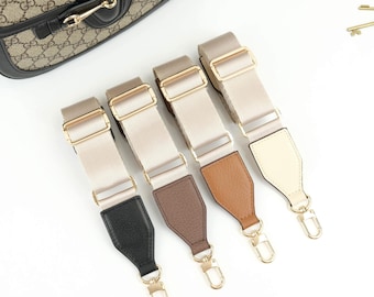Crossbody Bag Strap, Replacement Nylon Purse Strap, Adjustable Shoulder Wide Strap, Leather Purse Straps for Women, Handbag Accessories