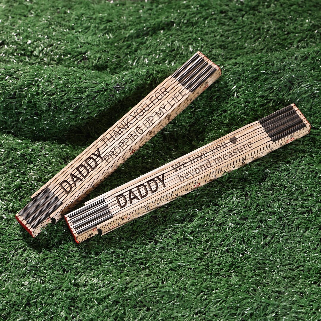 Personalized Folding Ruler|father's Day Gift|men's Gifts|carpenter ...