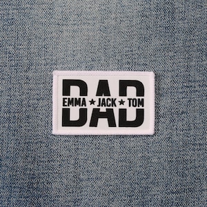 Personalized Embroidered Logo Patch: Custom Sew-On or Iron-On Applique