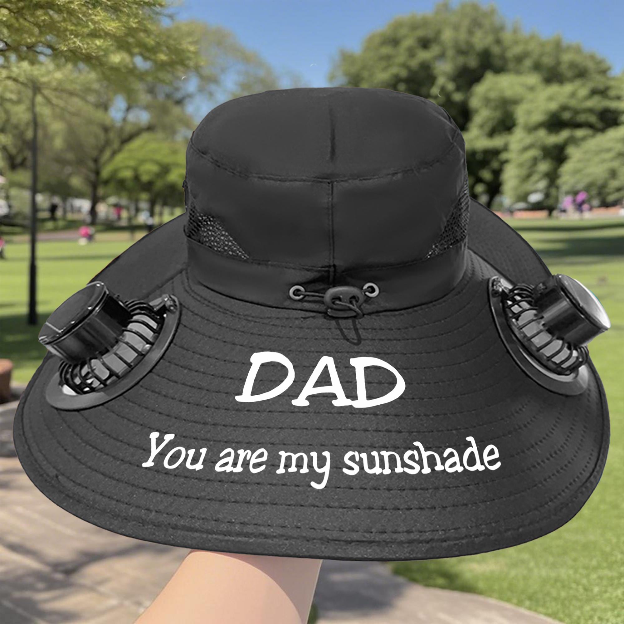 Personalized solar fan hat|custom embroidery sun hat|custom patch solar fan hat|gift for men|dad gift|custom fishing fan hat|embroidery hat