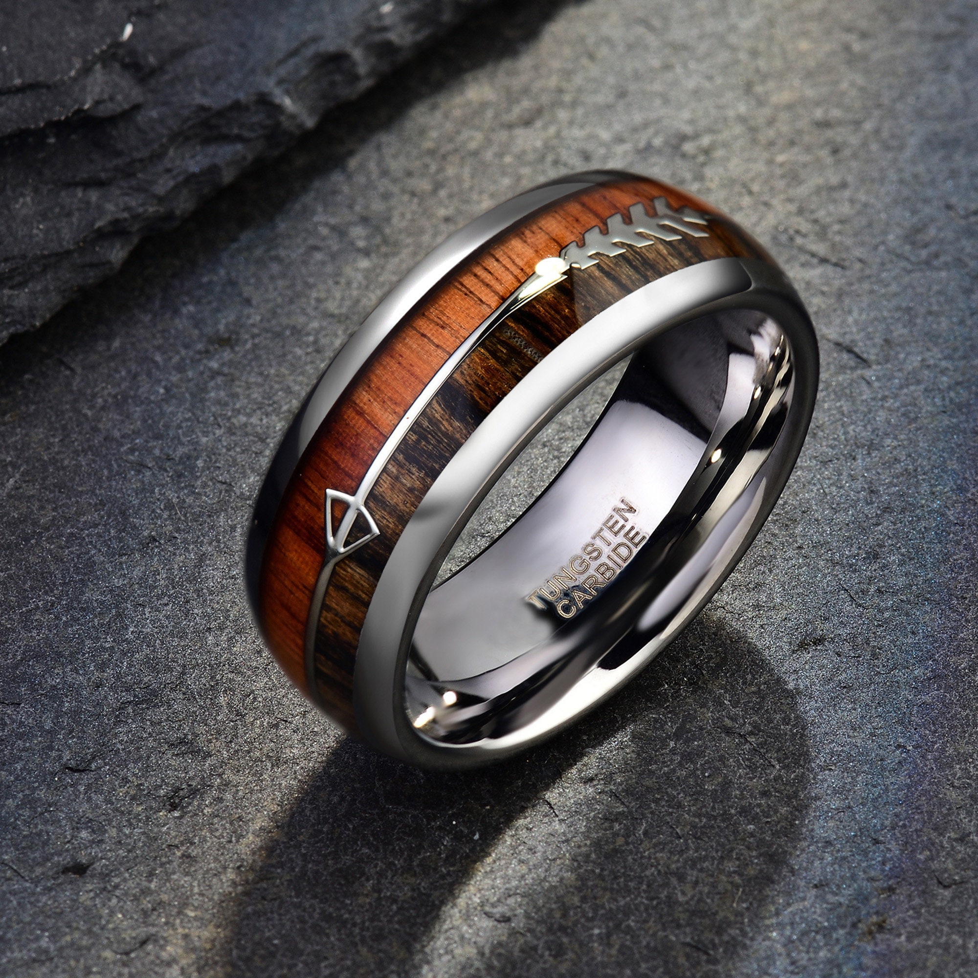 Wood engagement rings for her discount