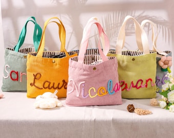Custom Name Handbag,Personalized Handbags, Baby Shower Gifts, Children's handbags, Customized Gifts, Traveling Handbag, Baby Name Gift
