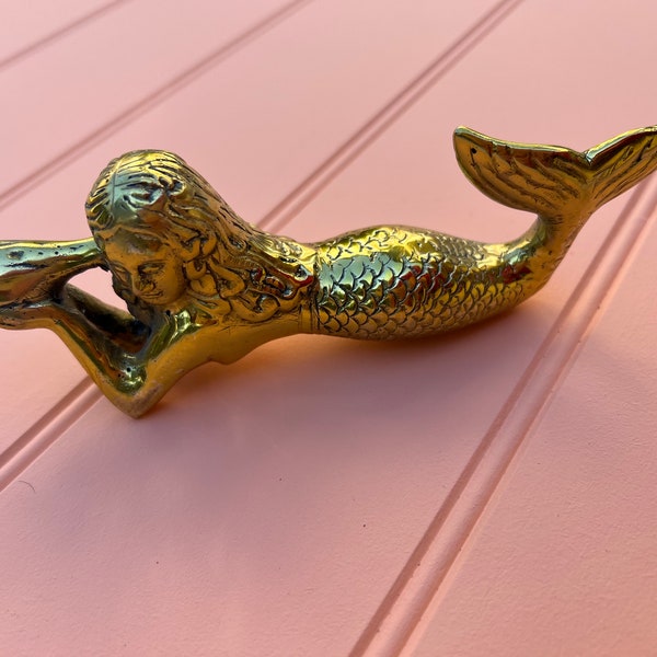 Brass Mermaid Decoration