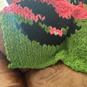 Couverture en grosse maille Wicked Inspired - Jeté vert émeraude