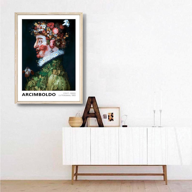 Giuseppe Arcimboldo La Primavera Print Art,arcimboldo Painting ...