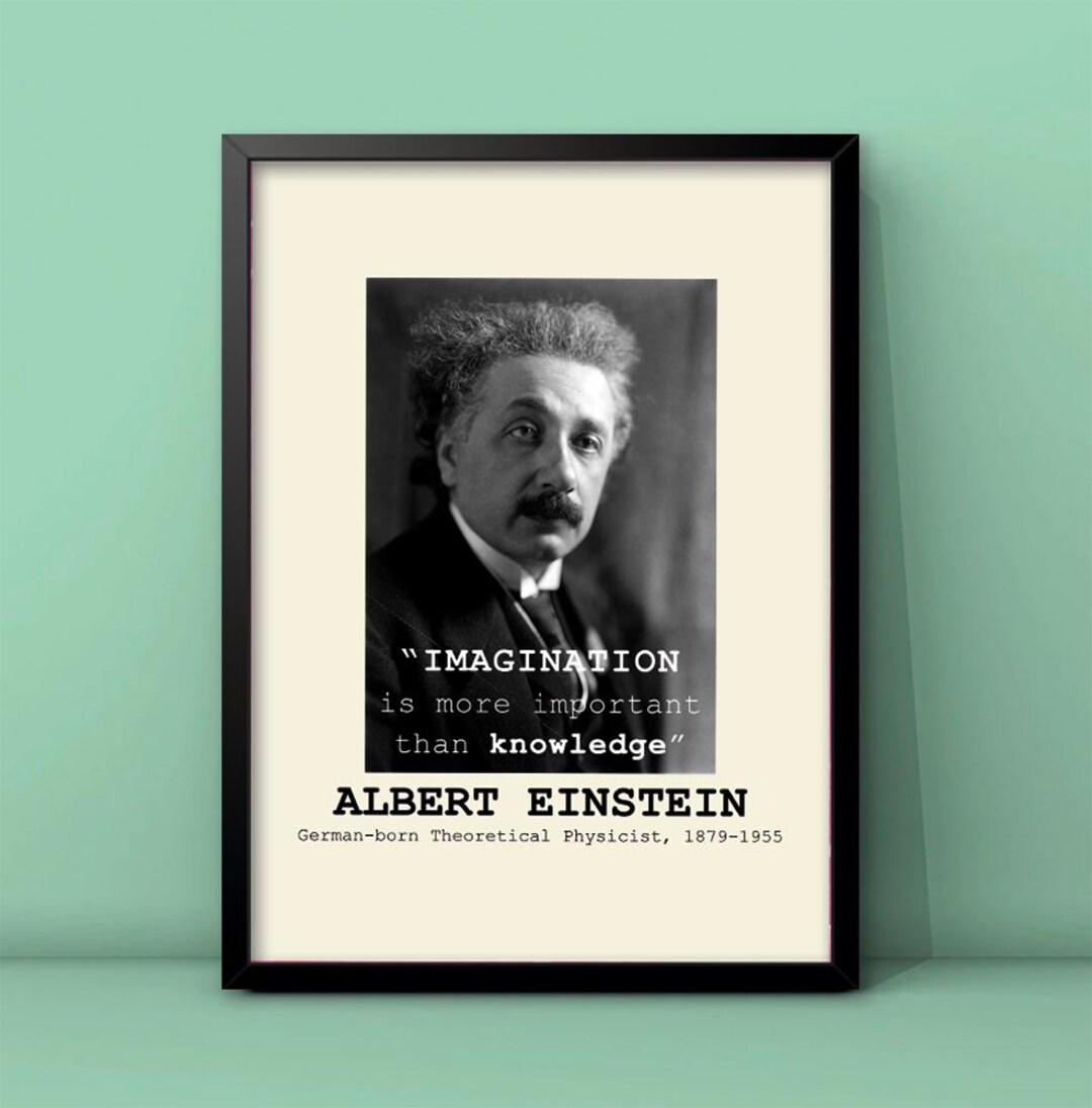 albert-einstein-quote-print-imagination-is-key-digital-download-etsy