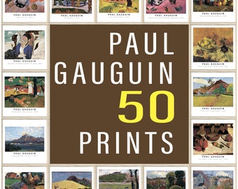 50 Paul Gauguin Art Prints, Gallery Wall Set (Digital Download)