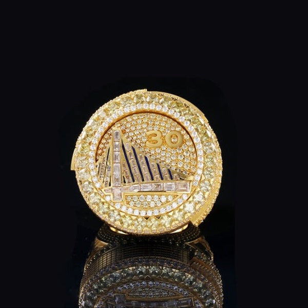 2022 Golden State Warriors Championship Ring - Ultra Premium Series, Men's Class Ring, Gift Ring For Him, Valentine's Day Gift