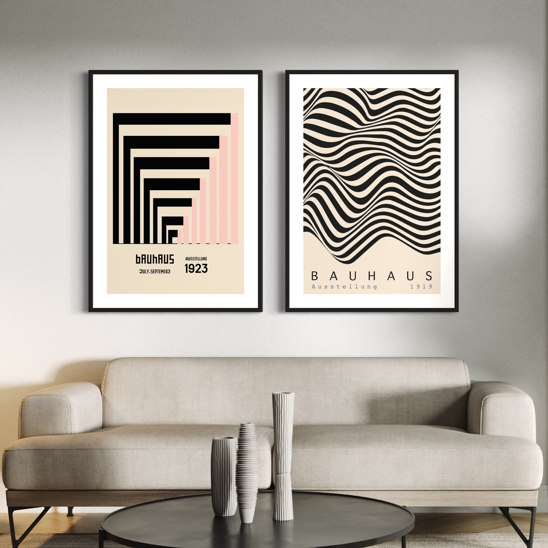 Bauhaus Poster, Bauhaus Art Posters Set of 13 Prints, Bauhaus Wall Art ...