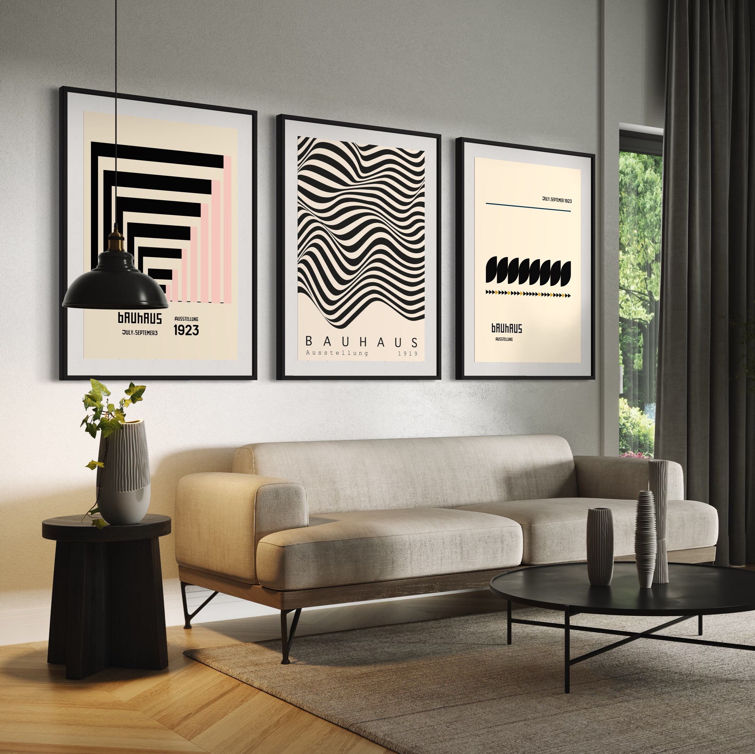 Bauhaus Poster, Bauhaus Art Posters Set of 13 Prints, Bauhaus Wall Art ...