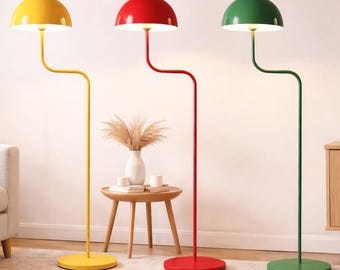 Scandinavian Retro Floor Lamp | Danish Design Standing Lamp | Modern Living Room Lighting | Nordic Lamp | Vintage Chic Home Decor vintage