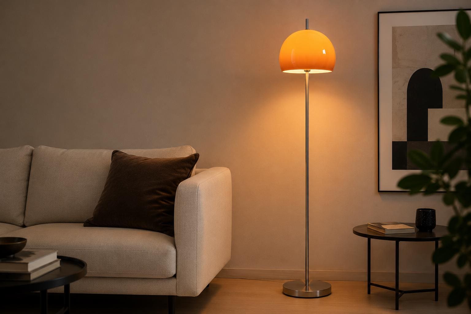Floor lamp orange - Etsy 日本