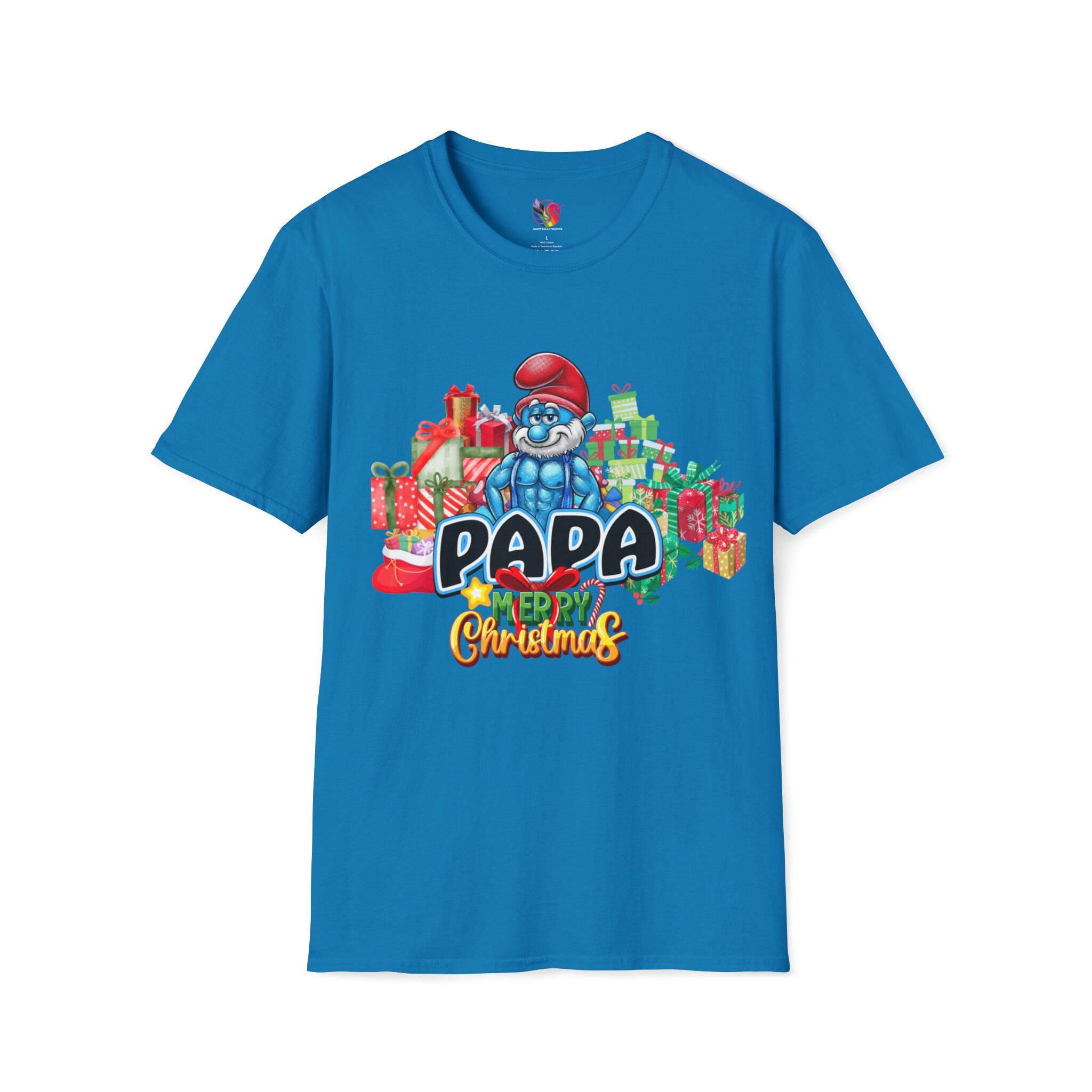 Who's Your Papa? - Smurfs - T-Shirt sold by DaviMay, SKU 1622473