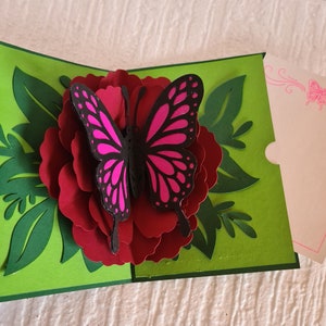 3D-kaart vlinder