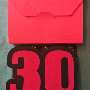 Verjaardagskaart 30 jaar