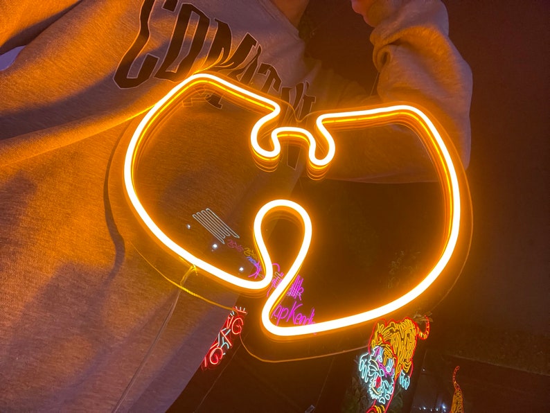 Wu Tang Clan Neon Sign / Christmas Wu Tang Led Gifts / Anime Etsy UK