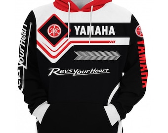 Nya tröjor Yamaha Motorstyle Hoodie Storlek S-3XL 4066SW
