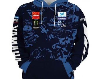 Nya tröjor Yamaha Motorstyle Hoodie Storlek S-3XL 4044SW