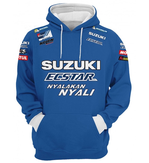 New Sweatshirts Suzuki Ecstar Hoodie Size. S 3XL 4043SW