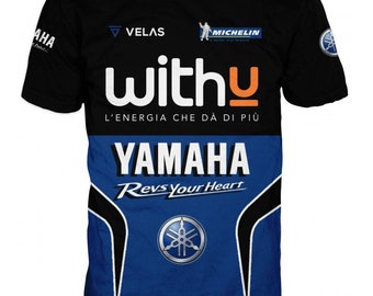 Nueva Camiseta Yamaha Racing Motorstyle Talla: S- 5XL 4079
