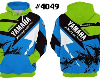 Nya tröjor Yamaha Motorstyle Hoodie Storlek S-3XL 4049SW
