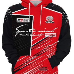 New Sweatshirts Toyota WRC Sport Hoodie Size. S-5XL 0307SW