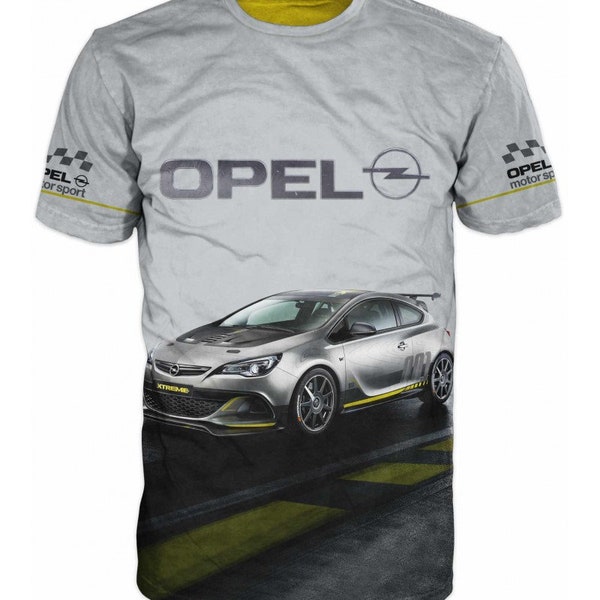 New T-Shirt Opel OPC Motor Sport Size: S- 5XL 0088