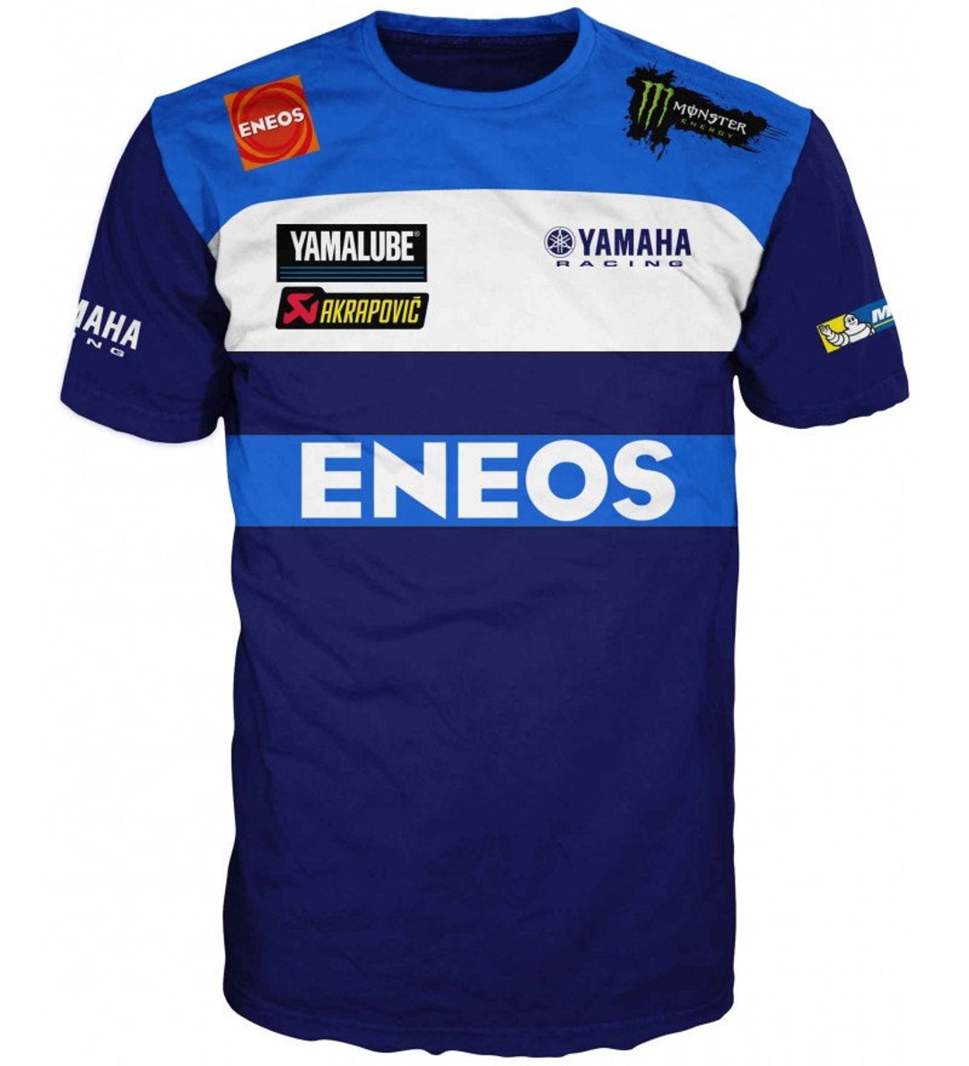Tシャツ・カットソー No.0659 YMH racing T New T-shirt Yamaha Racing Motorstyle Size: S- 5XL 4064 - Etsy