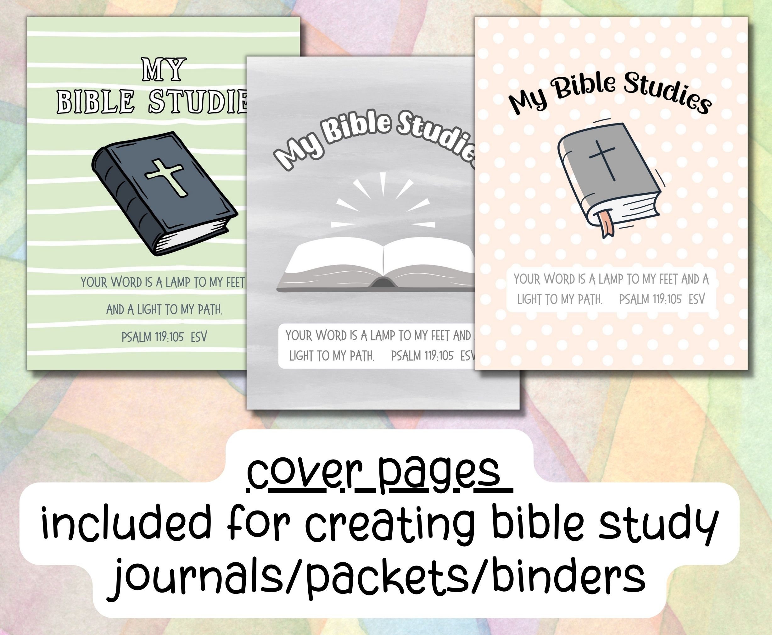 Printable Childrens Bible Study Worksheet Family Bible Study Etsy
