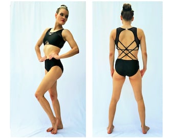 Leotard Costume for Pole Dance, Acrbatics, Trapeze, Silks, Lyra, Contortion, Circus Performer Outfit