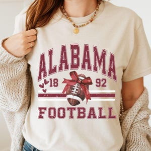 Crimson Tide football PNG clipart design, perfect for Alabama fans and sports moms