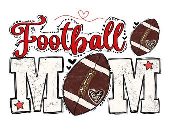 Fotbollsmamma PNG, sublimeringsdesign för matchdag, leopardhjärta fotboll PNG, sportmammaskjorta PNG, sport, digital fotbollssäsongsnedladdning