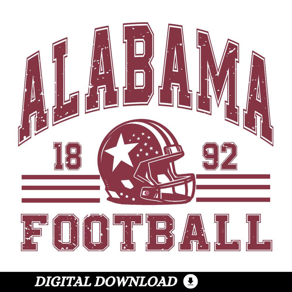 Alabama Roll Tide PNG, Crimson Tide Football Shirt PNG, Bama Football ...