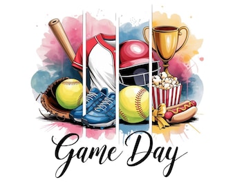 Softball Png, Gioco Giorno Softball Coquette PNG, Softball Bow Png, Softball Mama Png, Pennellata Softball Png, Softball Mamma Png