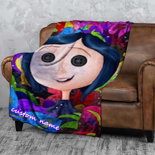 Coraline Throw Blanket Etsy