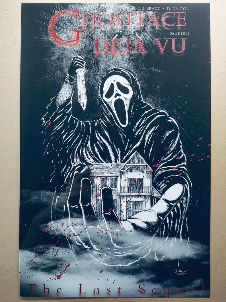 Signed - Ghostface Issue #1 Cover Poster (11x17) - Glossy - Etsy