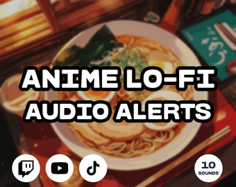 10 Twitch Sound Alerts - LoFi, Fantasy, Anime and many more (notifications, transitions, sound effects for streamers, Vtubers, youtubers)