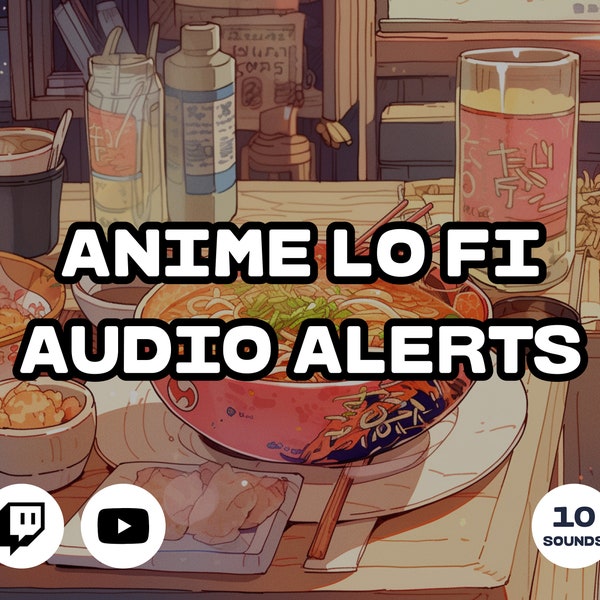 10 Twitch Sound Alarme - LoFi, Fantasy, Anime und viele mehr (Benachrichtigungen, Übergänge, Soundeffekte für Streamer, Vtuber, Youtuber)