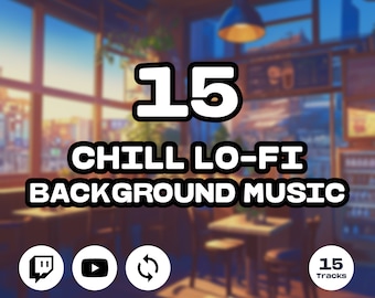Lo-Fi Chill Background Music, 15 Loopable Tracks (PDF)