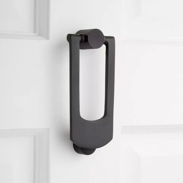 Minimalist Door Knocker: Handcrafted Modern Design for Stylish Entryways - Modern Door Knocker