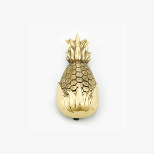 Minimalist Pineapple Door Knocker: Handcrafted Modern Design for Stylish Entryways - Modern Door Knocker - Tropical Home Decor Accent