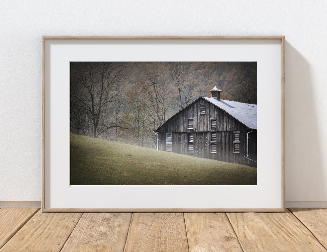 Barn Photography Print, Rustic Home Decor, Farmhouse Decor, Country Art ...