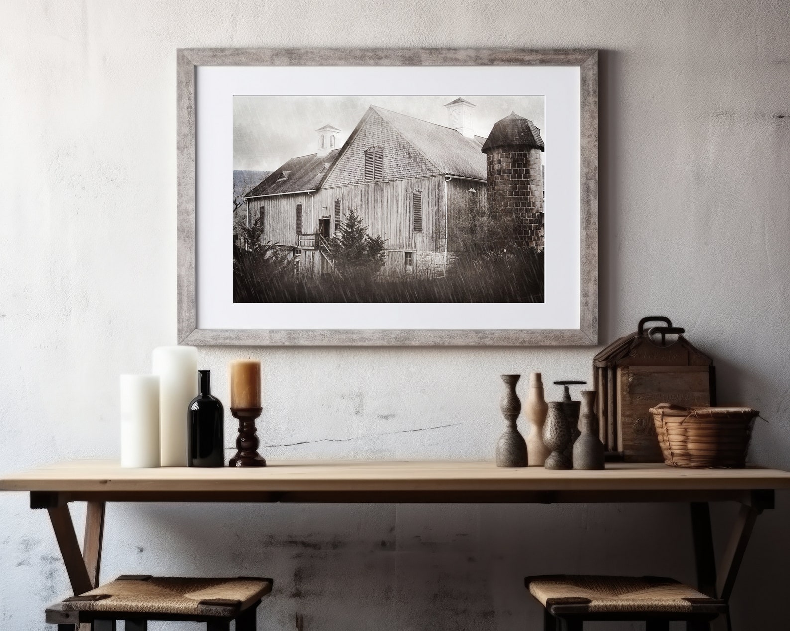 Barn Photography Print, Rustic Home Decor, Farmhouse Decor, Whimsical ...