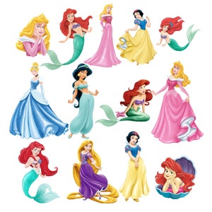 Prıncess png bundle, Princess Clipart PNG, Princess png, Instant Download, Silhouette, Princess Print, T-Shirt, Digital, Princess Background